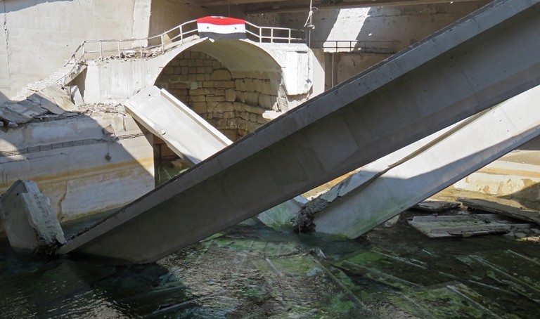 Barada River, in syria, nahel abou htab